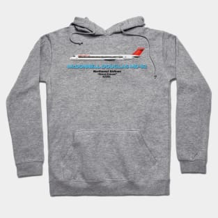 McDonnell Douglas MD-82 - Northwest Airlines "Orient Colours" Hoodie